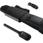 Morakniv Garberg BlackBlade (C) Survival Kit Μαχαίρι Black σε Δερμάτινη Θήκη 13915 - Image 3