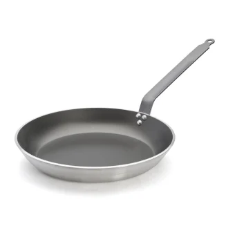 De Buyer Choc Resto Τηγάνι από Αλουμίνιο με Αντικολλητική Επίστρωση Ασημί / Γκρι 8480.36