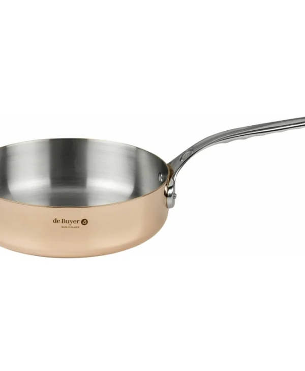 De Buyer Prima Matera Saute Τηγάνι από Ανοξείδωτο Ατσάλι 24cm 6230.24