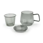 Bredemeijer Tea One Livorno 350ml Glas Schwarz 165041 - Image 4