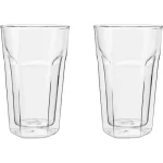 Leopold Vienna Double Walled Σετ Ποτήρια Καφέ/Freddo Γυάλινα Διάφανα 280ml 2τμχ LV01516 - Image 2