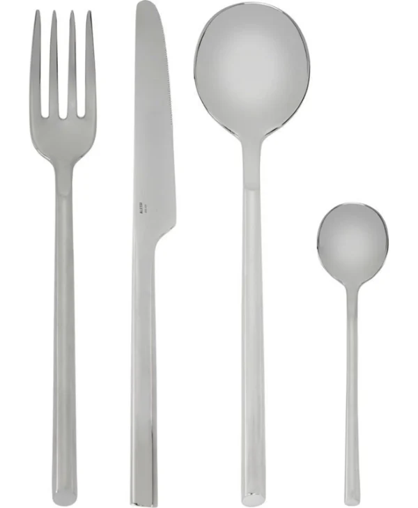 Alessi Clivo Besteckset 24-tlg Silber PU10S24