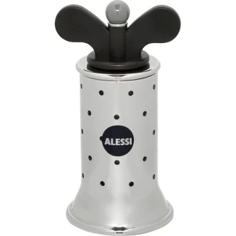 Alessi Χειροκίνητος Μύλος Πιπεριού Inox σε Ασημί Χρώμα 13.2cm 9098 B