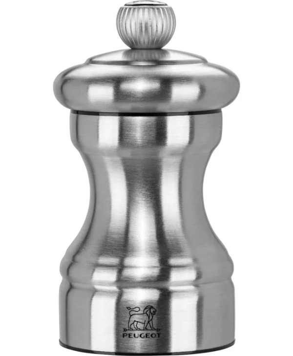 Peugeot Χειροκίνητος Μύλος Αλατιού Inox σε Γκρι Χρώμα 10cm 3304000