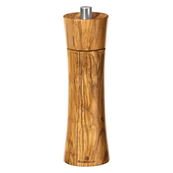 Zassenhaus Frankfurt Olive Wood Χειροκίνητος Μύλος Πιπεριού Ξύλινος σε Καφέ Χρώμα 18cm 22223