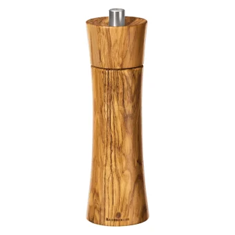 Zassenhaus Frankfurt Olive Wood Χειροκίνητος Μύλος Αλατιού Ξύλινος σε Καφέ Χρώμα 18cm 22230