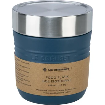 Le Creuset Δοχείο Φαγητού Inox Θερμός Γκρι 500ml 41068126420001
