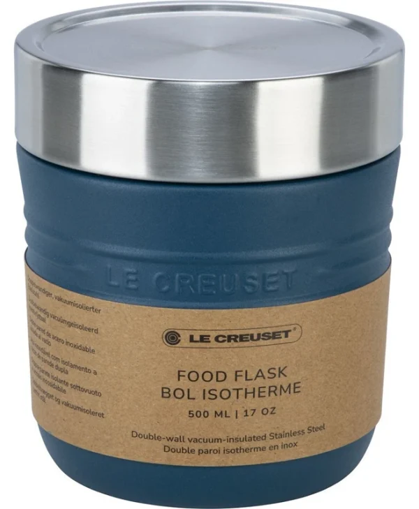 Le Creuset Δοχείο Φαγητού Inox Θερμός Γκρι 500ml 41068126420001