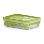 Emsa Clip & Go Δοχείο Φαγητού Πλαστικό Green 1.2lt 518099