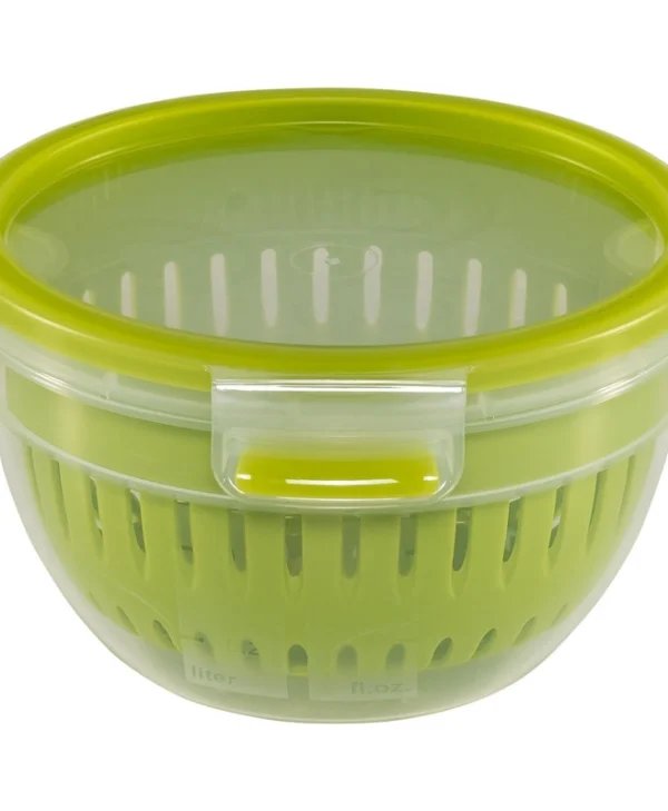 Emsa Clip & Go Fruit Bowl Δοχείο Φαγητού Πλαστικό Διάφανο 1.1lt 600577