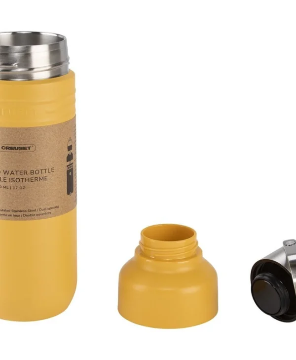 Le Creuset Μπουκάλι Θερμός Ανοξείδωτο 500ml Γκρι 41066286720001