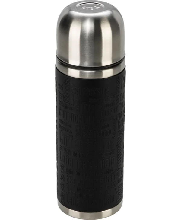 Emsa Senator Sleeve Μπουκάλι Θερμός Ανοξείδωτο / Πλαστικό 500ml Μαύρη 515711