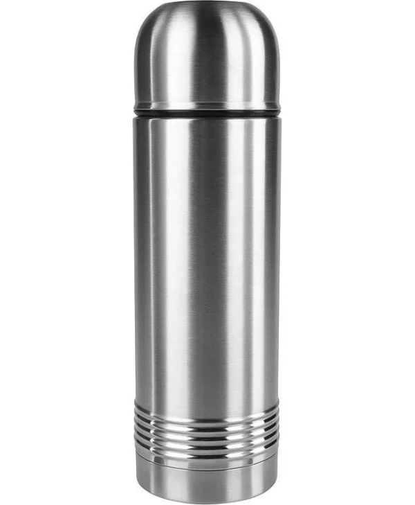 Emsa Flask Safe Loc Closure Ποτήρι Θερμός Ανοξείδωτο 500ml Ασημί με Καπάκι-Κύπελλο 618501600