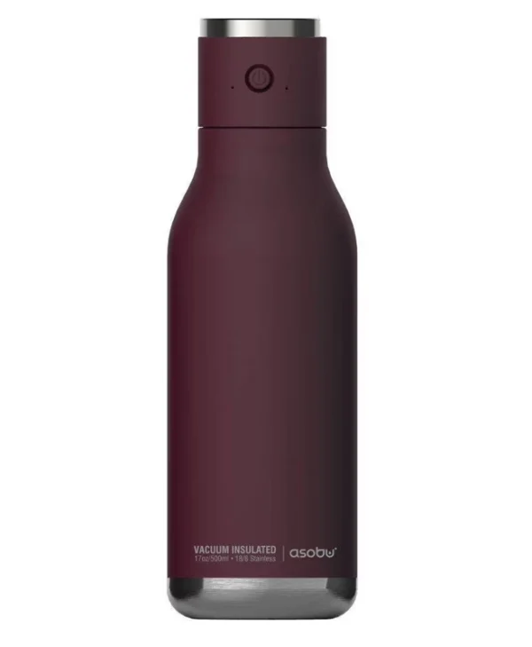Asobu Bt60 Μπουκάλι Θερμός Ανοξείδωτο 500ml Maroon BT60 Burgundy