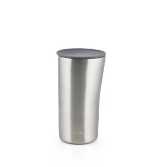 Alessi Ποτήρι Θερμός Ανοξείδωτο 330ml Stainless Steel Mat BK01