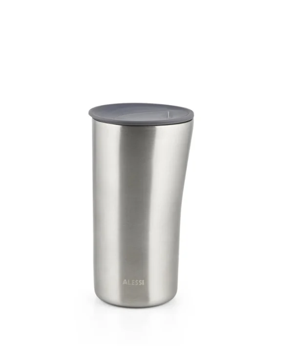 Alessi Ποτήρι Θερμός Ανοξείδωτο 330ml Stainless Steel Mat BK01