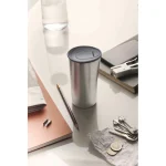 Alessi Ποτήρι Θερμός Ανοξείδωτο 330ml Stainless Steel Mat BK01 - Image 2