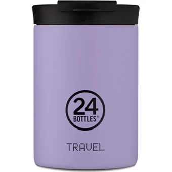 24Bottles Travel Tumbler Δοχείο Φαγητού Inox Θερμός Μωβ 350ml 000414