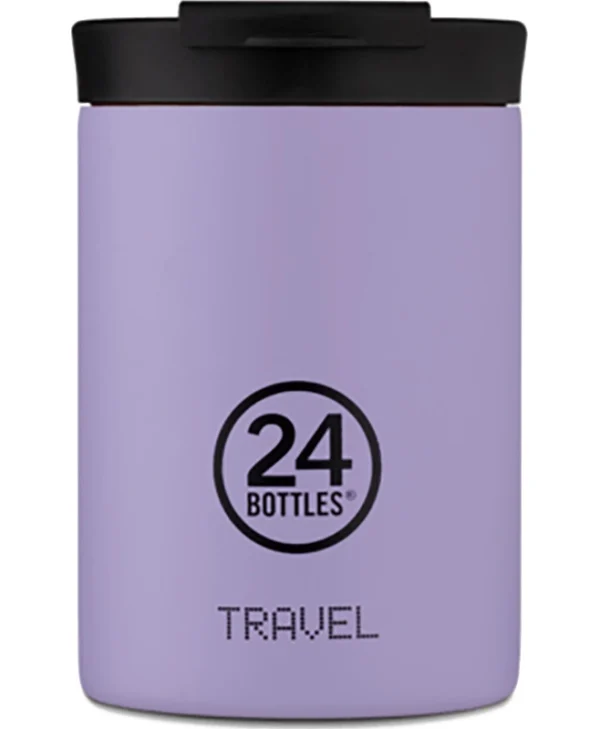 24Bottles Travel Tumbler Δοχείο Φαγητού Inox Θερμός Μωβ 350ml 000414