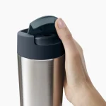 Ποτήρι Joseph Joseph Sipp 81133 454 Ml Χωρίς Bpa Ατσάλι Γκρι - Image 4