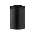 24Bottles Travel Tumbler Δοχείο Φαγητού Inox Θερμός Μαύρο 350ml 000561 - Image 2