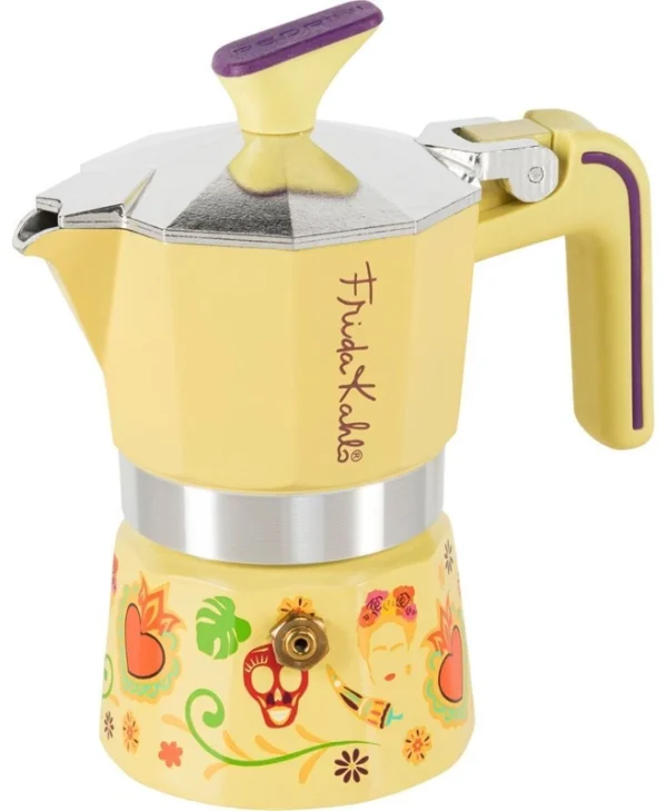 Pedrini Μπρίκι Espresso Κίτρινο 02CF159