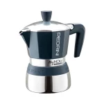 Pedrini MyMoka Induction Μπρίκι Espresso 6cups Inox Blu Notte 02CF096