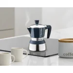 Pedrini MyMoka Induction Μπρίκι Espresso 6cups Inox Blu Notte 02CF096 - Image 3