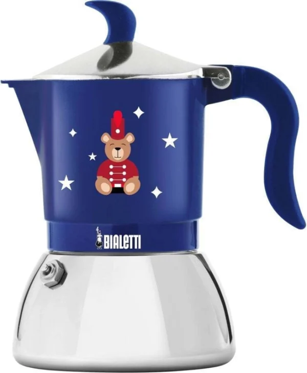 Bialetti Fiammetta Μπρίκι Espresso Μπλε 0006649