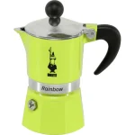 Bialetti Rainbow Μπρίκι Espresso 1cups Πράσινο 4971