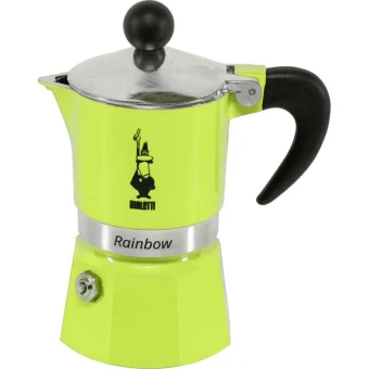 Bialetti Rainbow Μπρίκι Espresso 1cups Πράσινο 4971