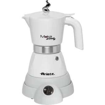 Ariete Moka Ηλεκτρικό Μπρίκι Espresso 2cups 400W Λευκό 00M135810AR0