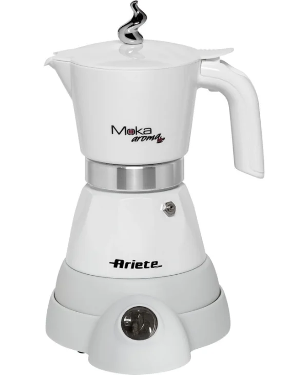 Ariete Moka Ηλεκτρικό Μπρίκι Espresso 2cups 400W Λευκό 00M135810AR0