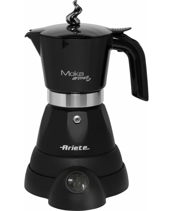 Ariete Moka Ηλεκτρικό Μπρίκι Espresso 6cups Ασημί 00M135811AR0