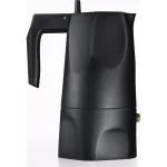 Alessi Μπρίκι Espresso 3cups Μαύρο MT18/3 B
