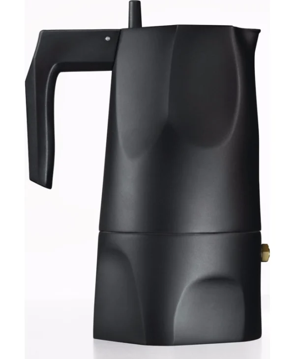 Alessi Μπρίκι Espresso 3cups Μαύρο MT18/3 B