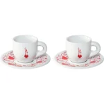 Bialetti Set 2 Μπρίκι Espresso Ασημί Y0TZ021