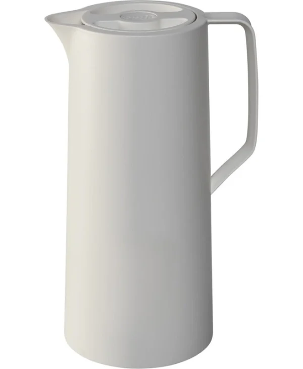 Emsa Quick Press Κανάτα Θερμός Γυάλινο 1lt White N4170400