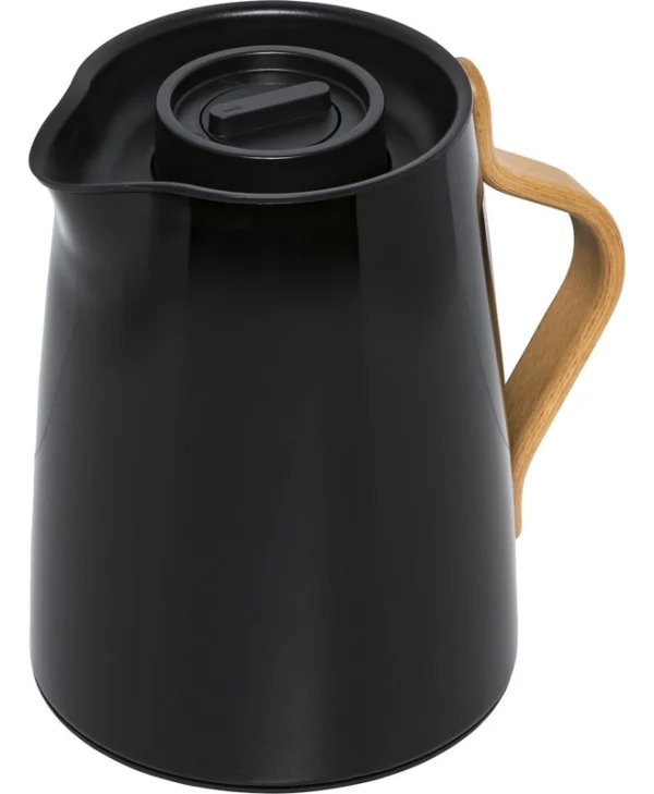 Stelton Emma Tea Κανάτα Θερμός Ανοξείδωτο 1lt Μαύρο X-201-2