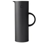 Stelton Κανάτα Θερμός Πλαστικό / Γυάλινο 1lt Matt Black 995-3