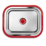 MagicVac Δοχείο Φαγητού Γυάλινο Κόκκινο 2lt ACO1138 - Image 2