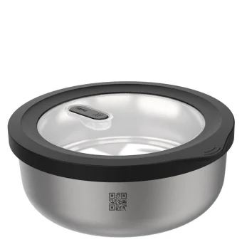 Gefu Δοχείο Φαγητού Inox Γκρι 2lt G-12773