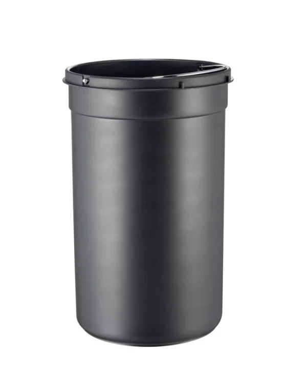 Wesco Κάδος Απορριμμάτων Πλαστικός Μαύρος 112764