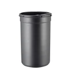 Wesco Κάδος Απορριμμάτων Πλαστικός Γκρι 112766