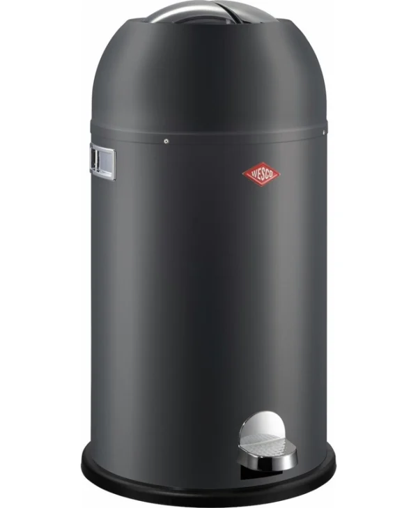 Wesco Κάδος Απορριμμάτων Πλαστικός Μαύρος 112772