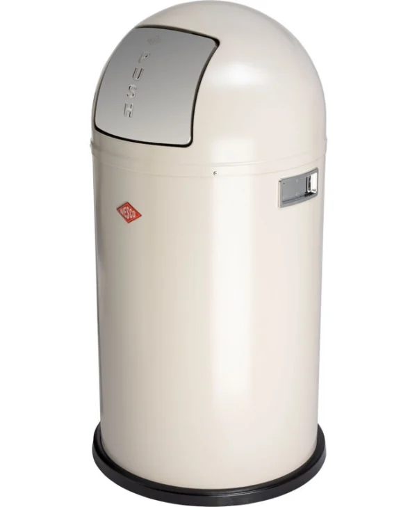 Wesco Κάδος Απορριμμάτων Πλαστικός Μπεζ 50lt 112794