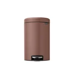Brabantia Newicon Κάδος Απορριμμάτων Πλαστικός με Πεντάλ Καφέ 12lt 23 40 02 - Image 4