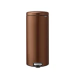 Brabantia Κάδος Απορριμμάτων με Πεντάλ Χάλκινος 30lt 23 87 89