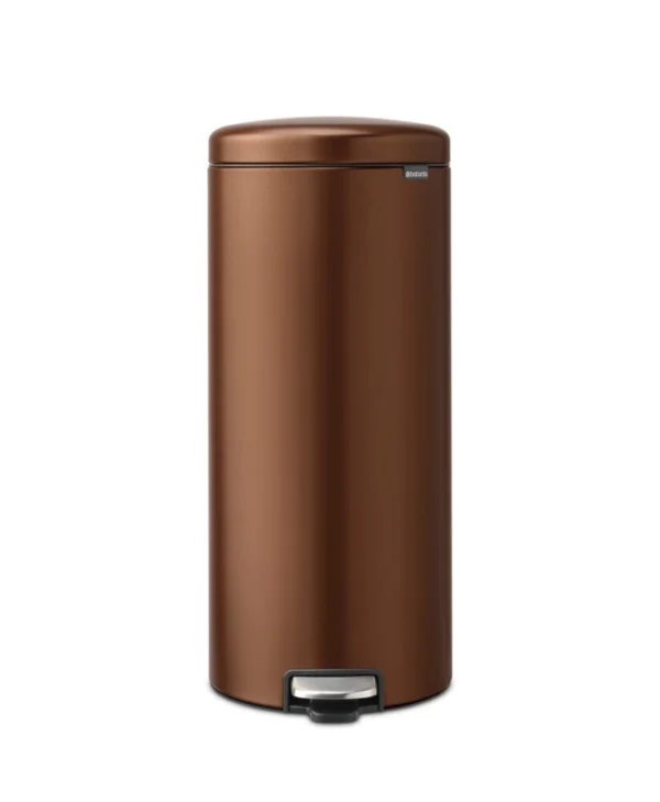 Brabantia Κάδος Απορριμμάτων με Πεντάλ Χάλκινος 30lt 23 87 89