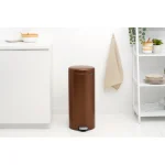 Brabantia Κάδος Απορριμμάτων με Πεντάλ Χάλκινος 30lt 23 87 89 - Image 4